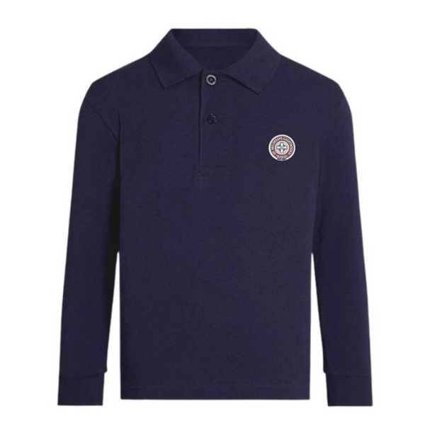Youth Premium Long Sleeve Polo - SML