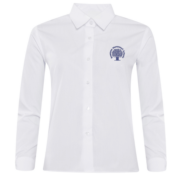 Long Sleeve Formal Blouse-STAFF - RTM