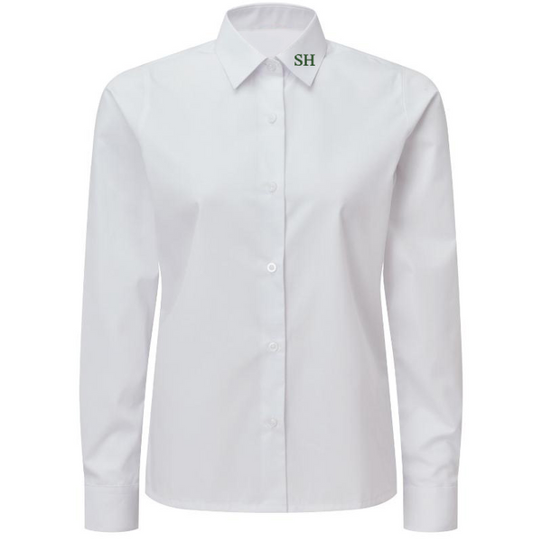 Long Sleeve Formal Blouse - SH0