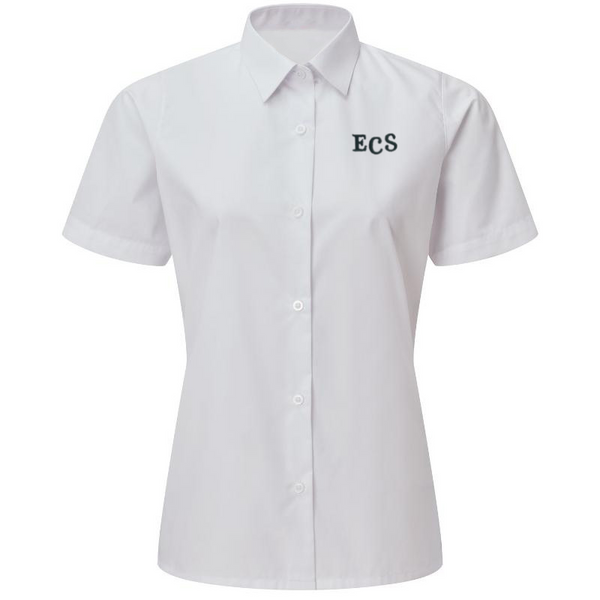 Short Sleeve Formal Blouse - ECM