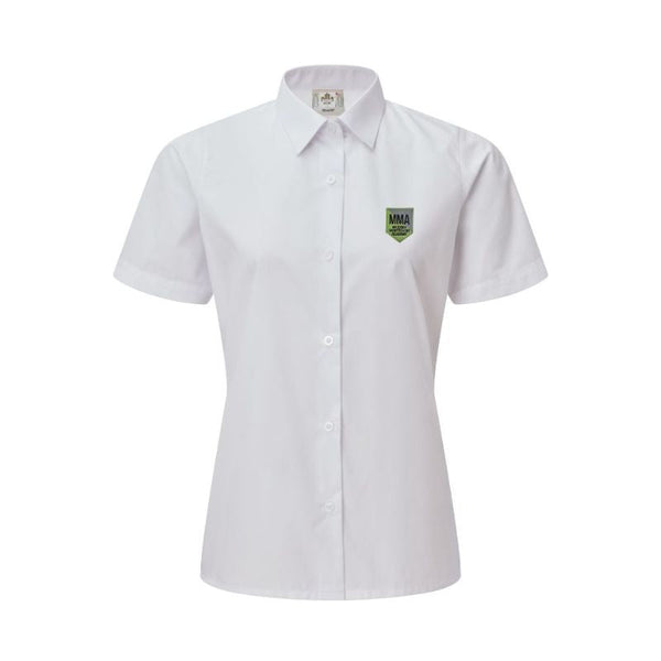 Short Sleeve Formal Blouse - MM0