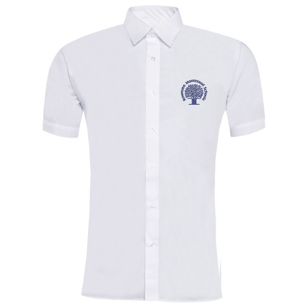 Short Sleeve Formal Blouse-STAFF - RTM