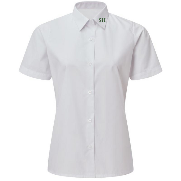 Short Sleeve Formal Blouse - SH0