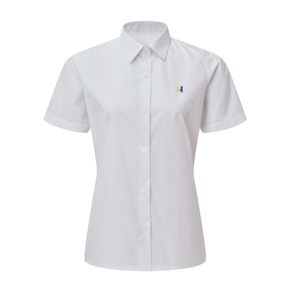 Short Sleeve Formal Blouse - LMH
