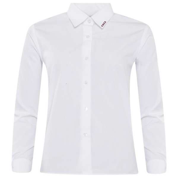 Luxe Cotton Rich Long Sleeve Blouse - CGC