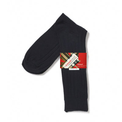 Ribbed Socks Navy
