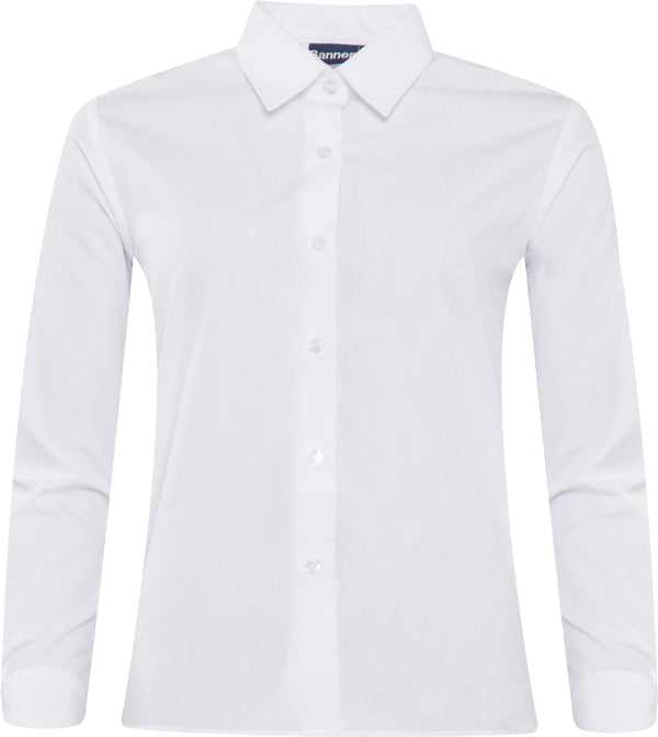 Long Sleeve Formal Blouse - WH0